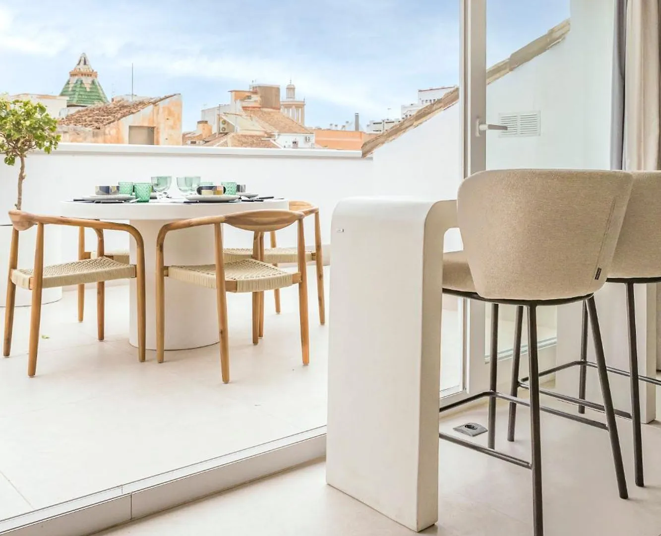 شقة Atarazanas Suite, Atico Con Terraza مالقة
