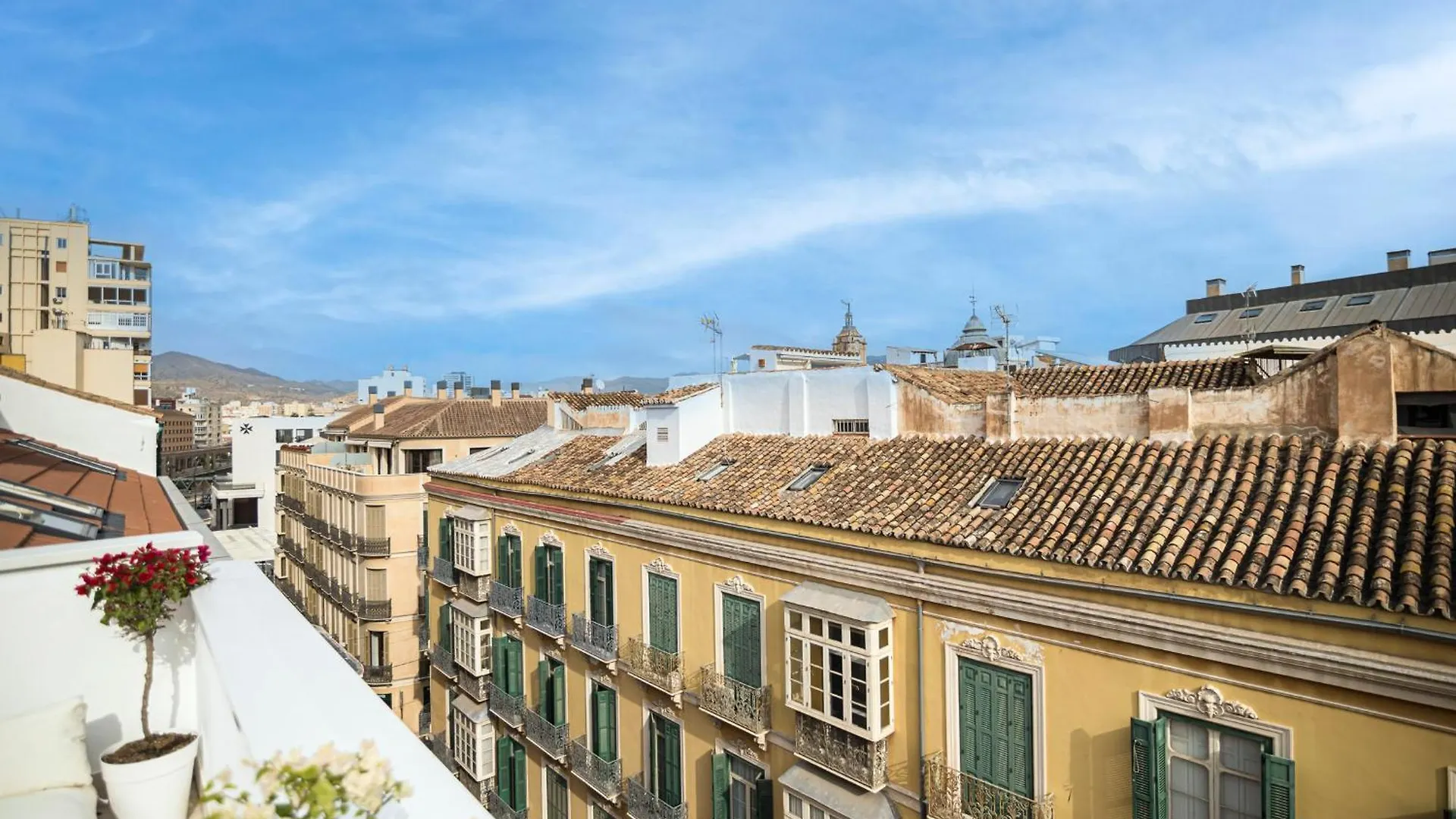 شقة Atarazanas Suite, Atico Con Terraza مالقة