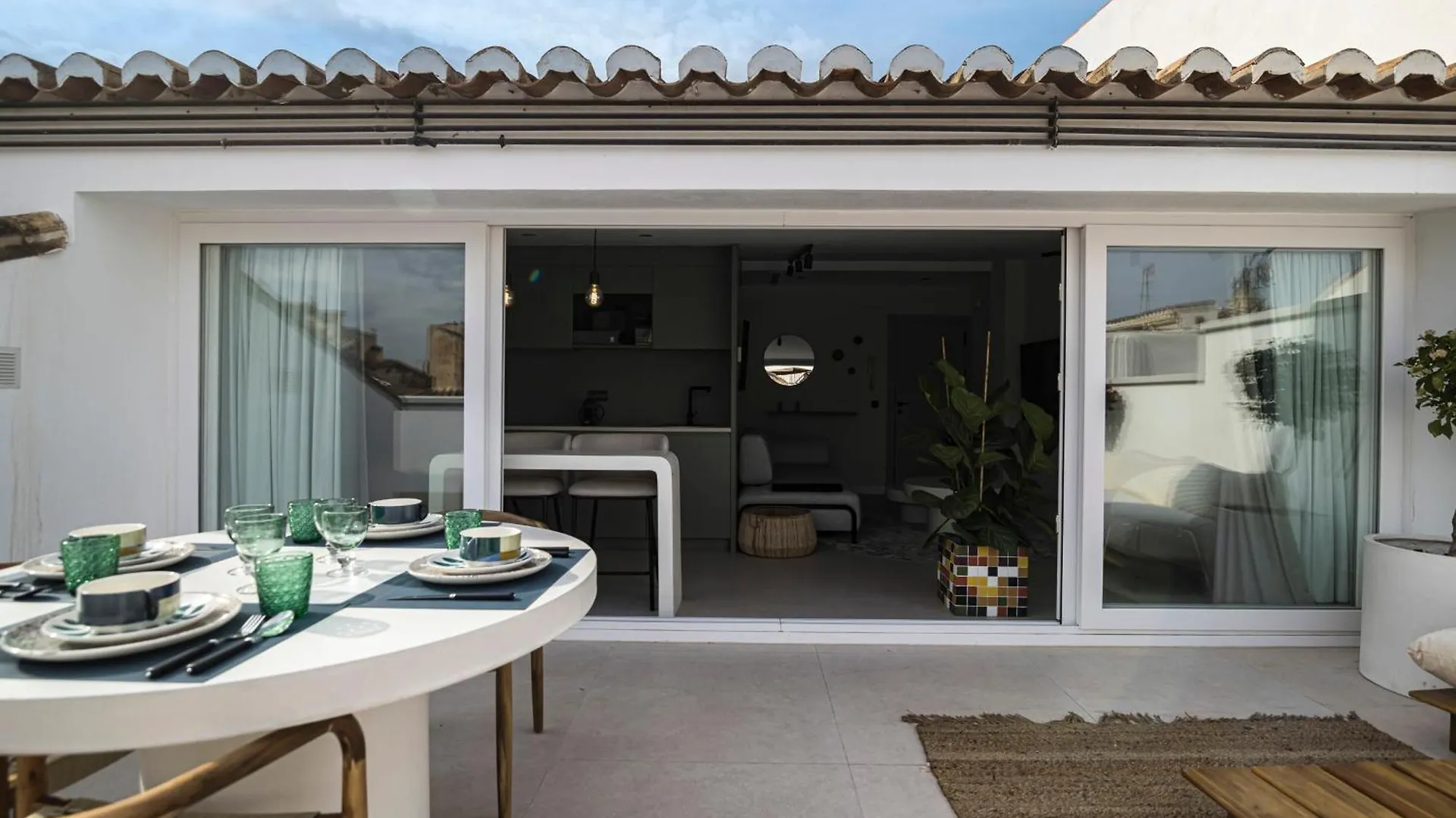 شقة Atarazanas Suite, Atico Con Terraza مالقة