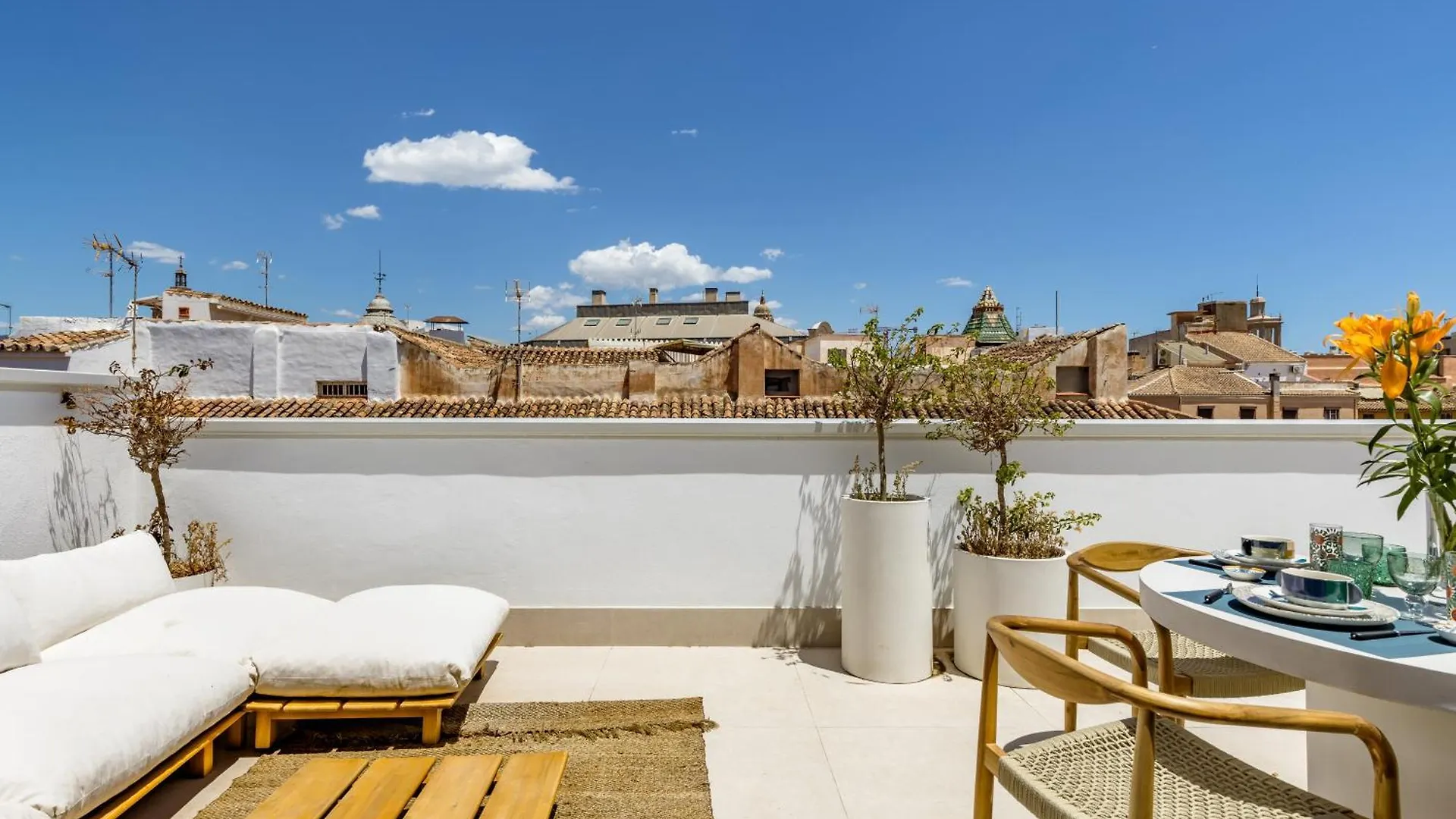 شقة Atarazanas Suite, Atico Con Terraza مالقة